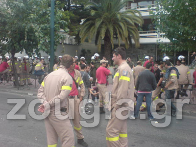 Οι εποχικοί πυροσβέστες συναντήθηκαν με Ραγκούση